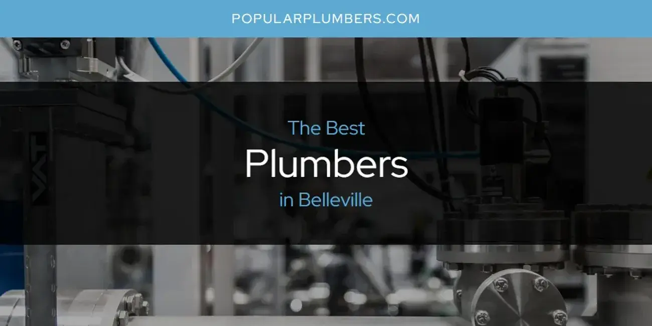 The Absolute Best Plumbers in Belleville  [Updated 2024]