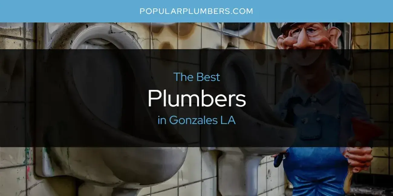 The Absolute Best Plumbers in Gonzales LA  [Updated 2024]