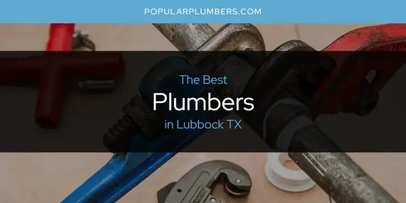 Lubbock TX's Best Plumbers [Updated 2024]