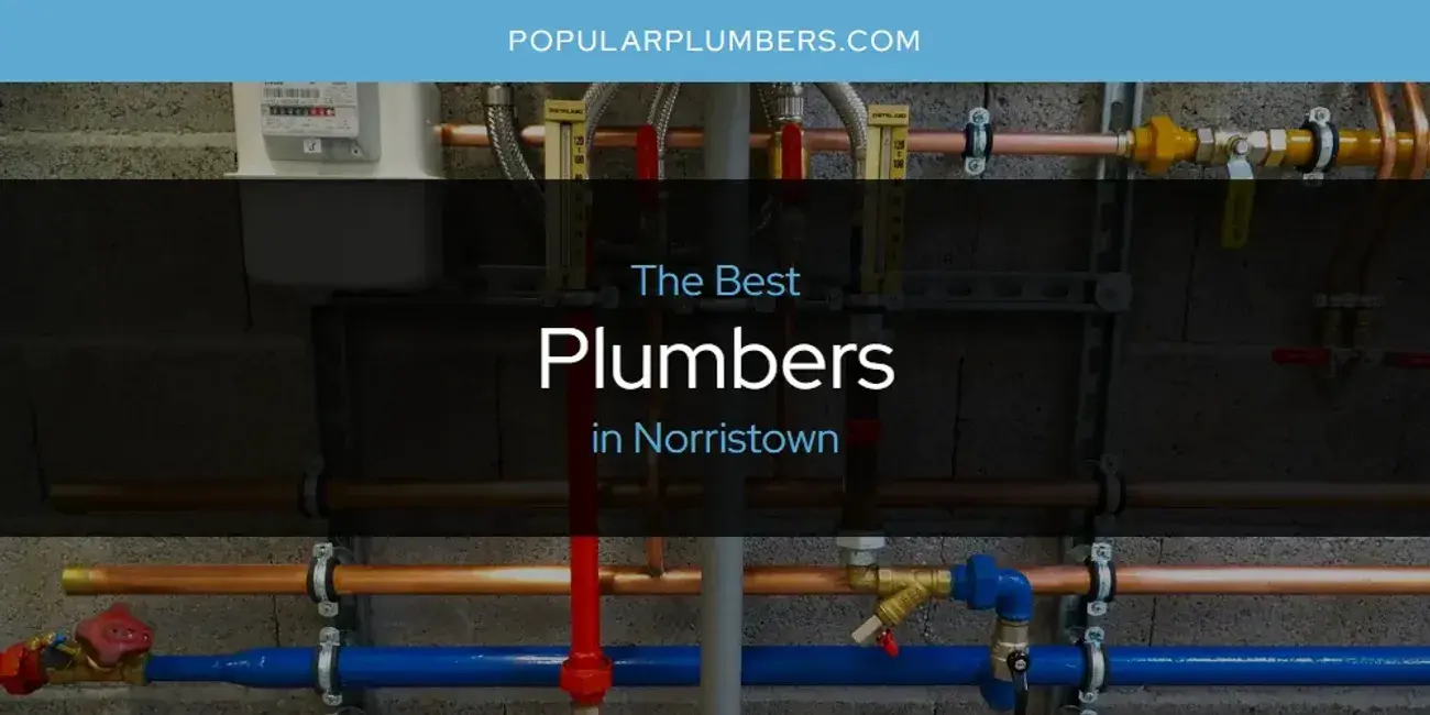 Norristown's Best Plumbers [Updated 2024]